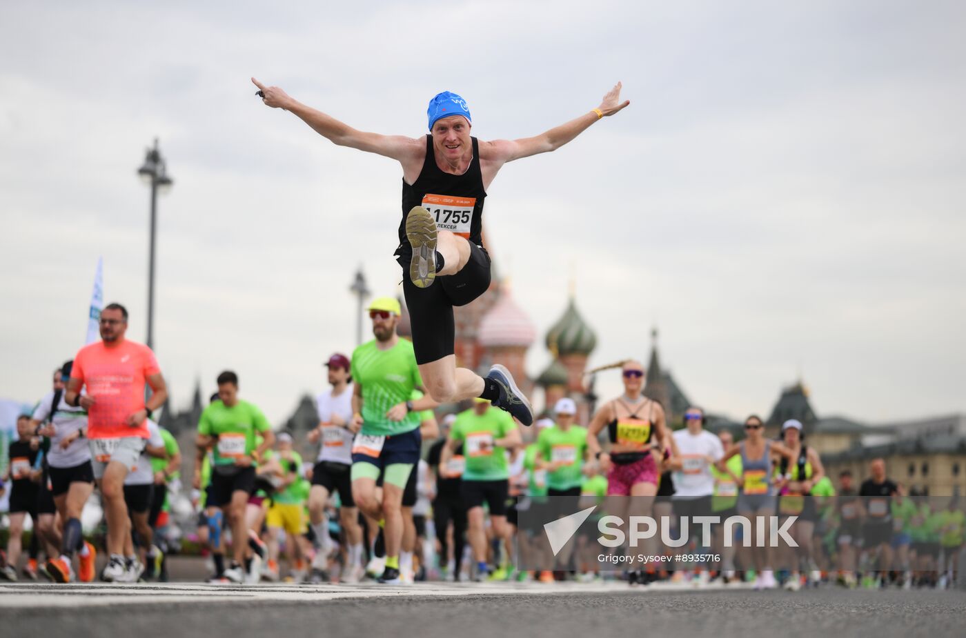 Russia Moscow Green Marathon