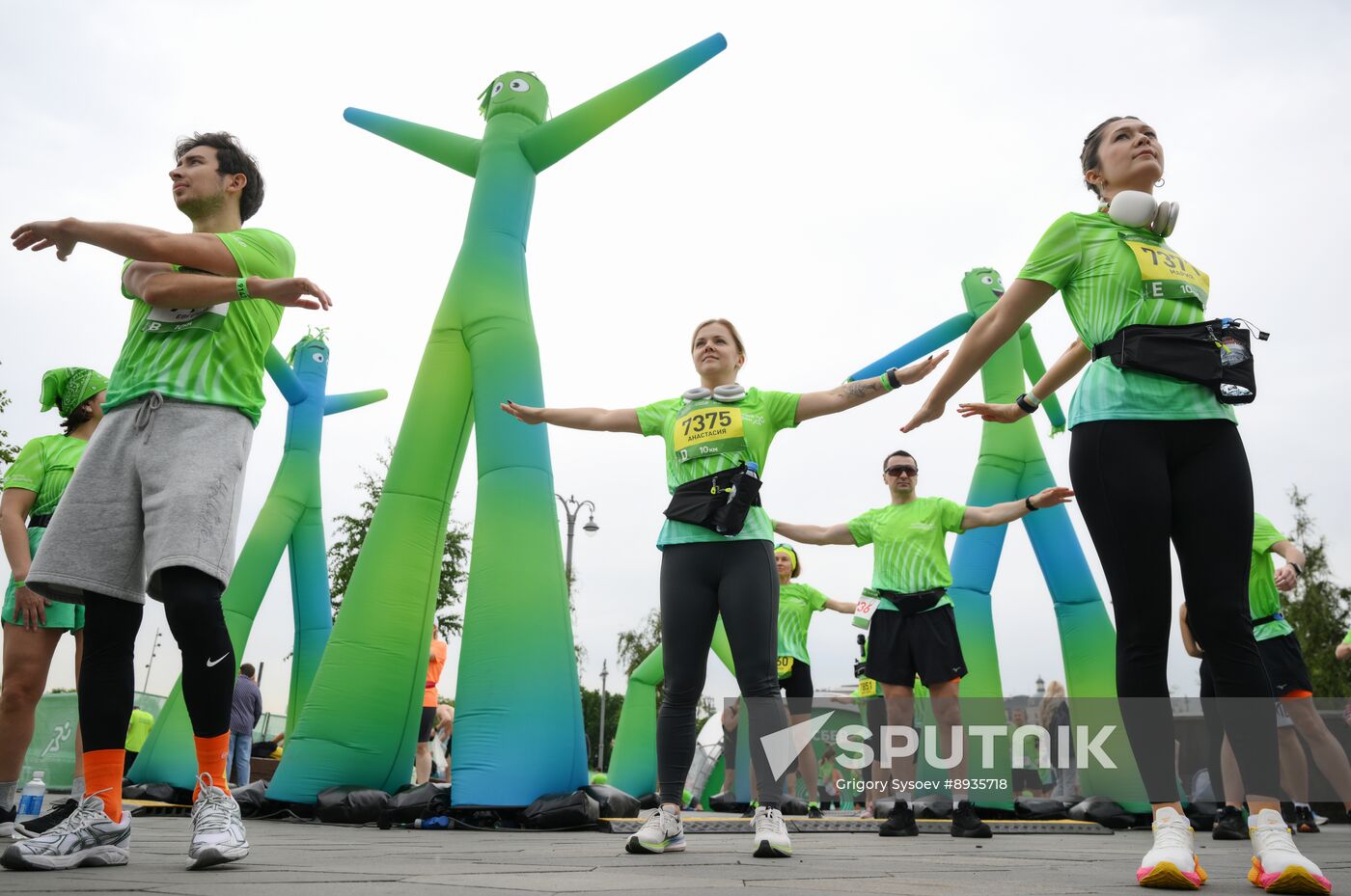 Russia Moscow Green Marathon