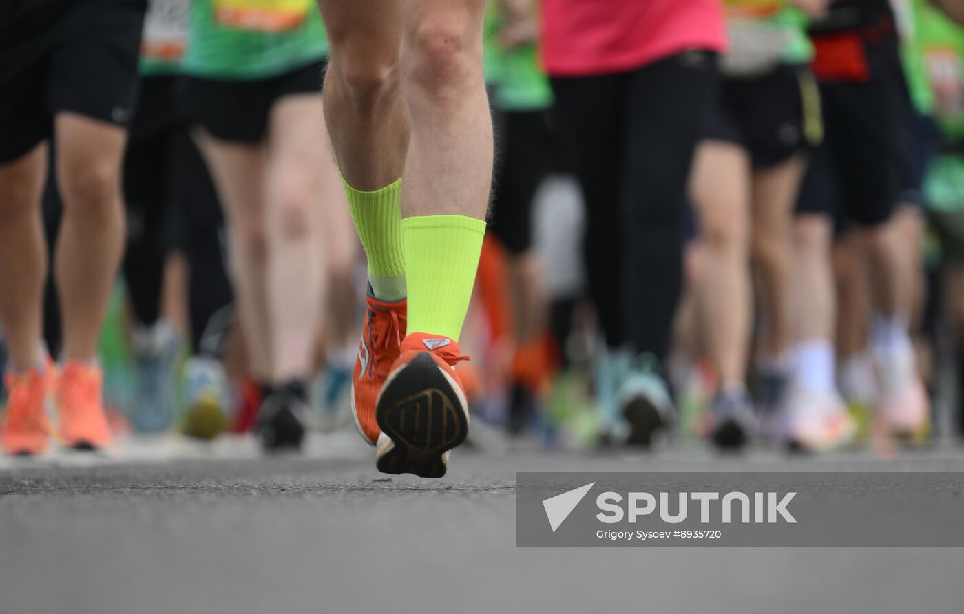 Russia Moscow Green Marathon