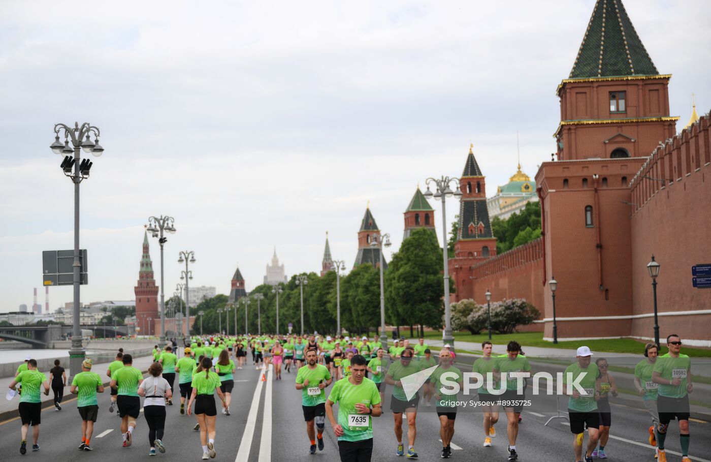 Russia Moscow Green Marathon