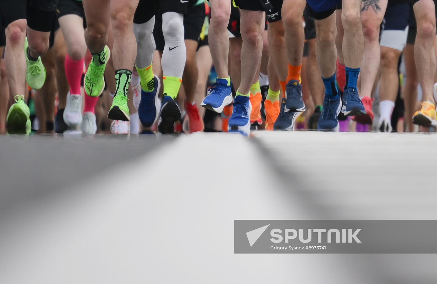 Russia Moscow Green Marathon