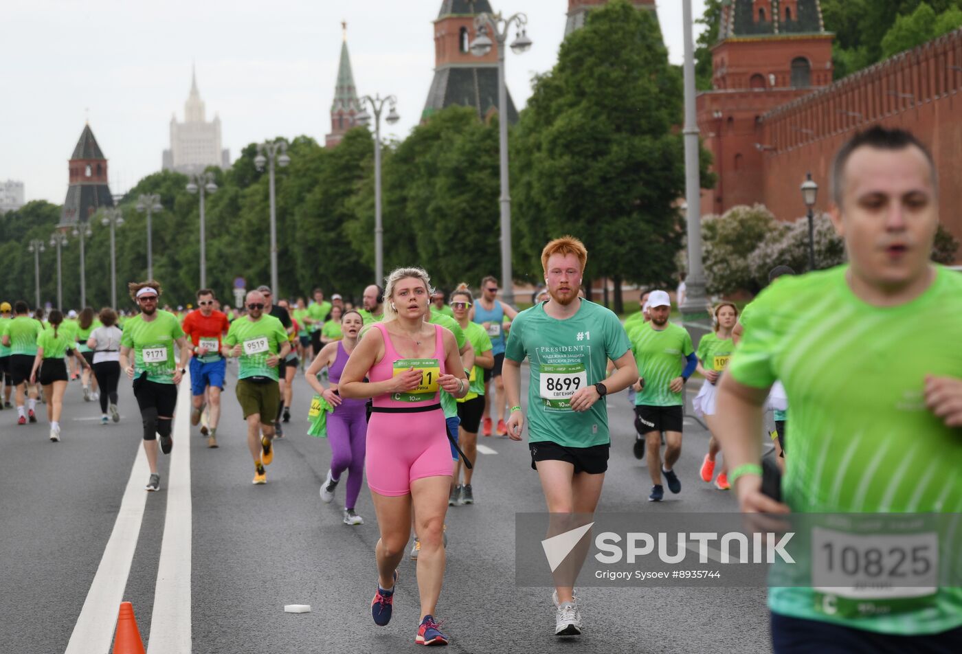 Russia Moscow Green Marathon