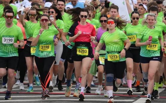 Russia Moscow Green Marathon