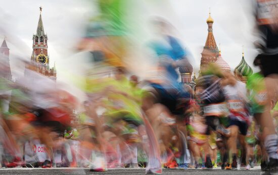 Russia Moscow Green Marathon
