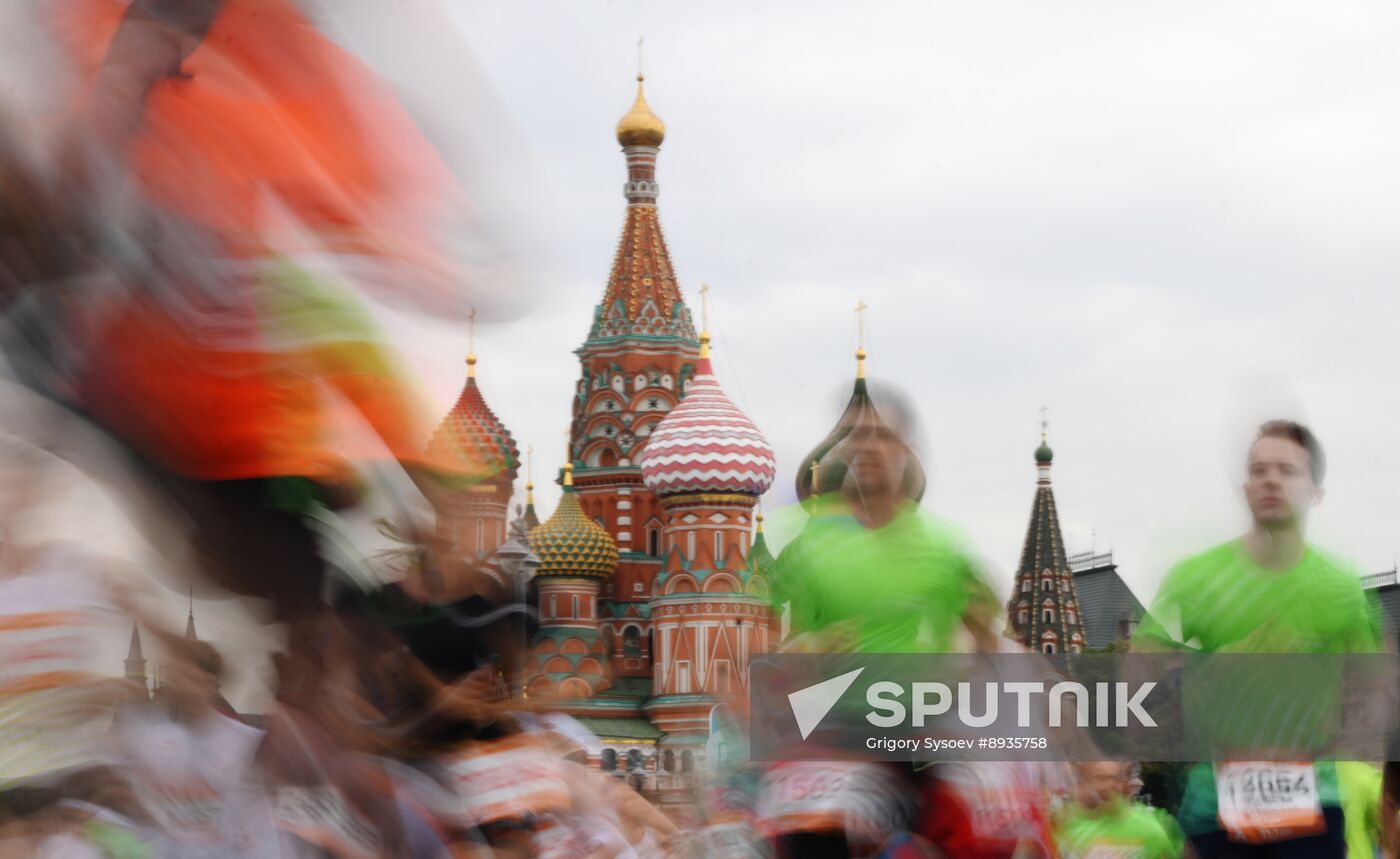 Russia Moscow Green Marathon
