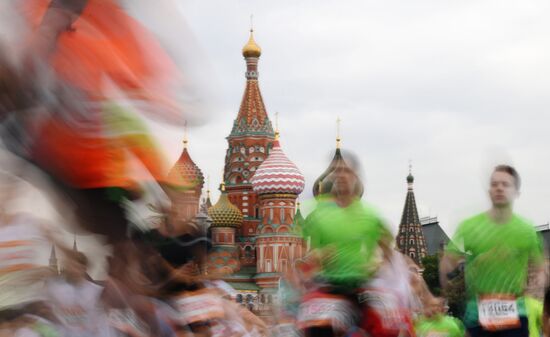 Russia Moscow Green Marathon