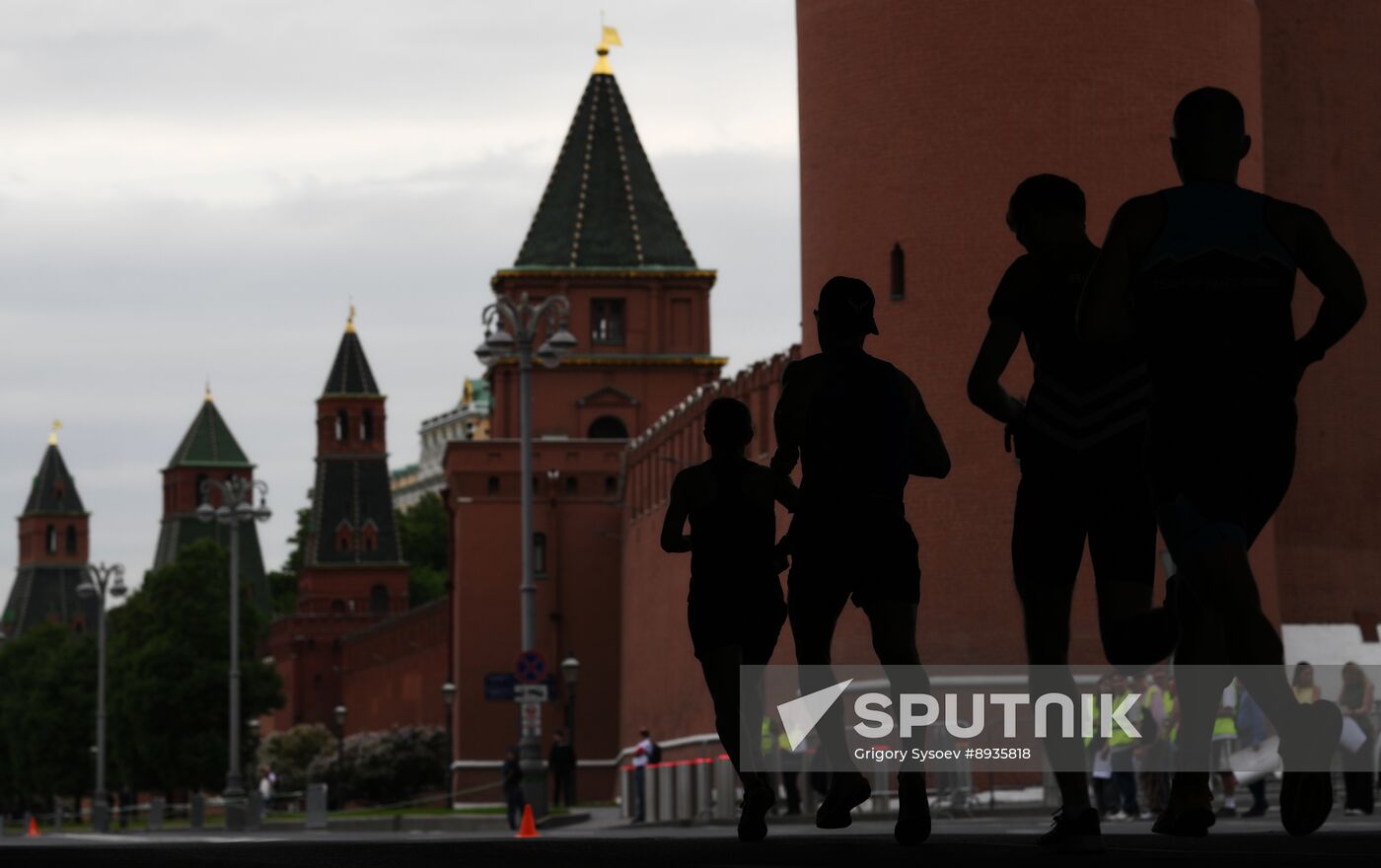 Russia Moscow Green Marathon