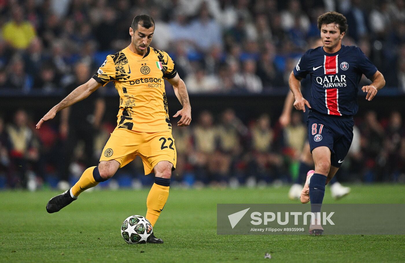 Germany Soccer Champions League PSG - Inter