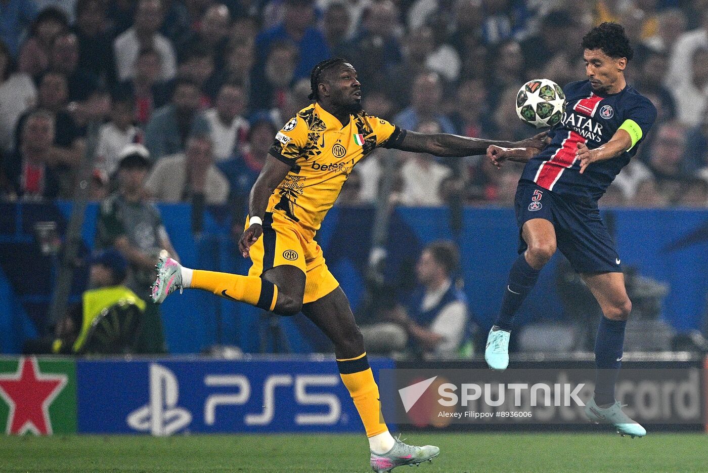 Germany Soccer Champions League PSG - Inter
