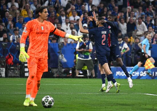 Germany Soccer Champions League PSG - Inter