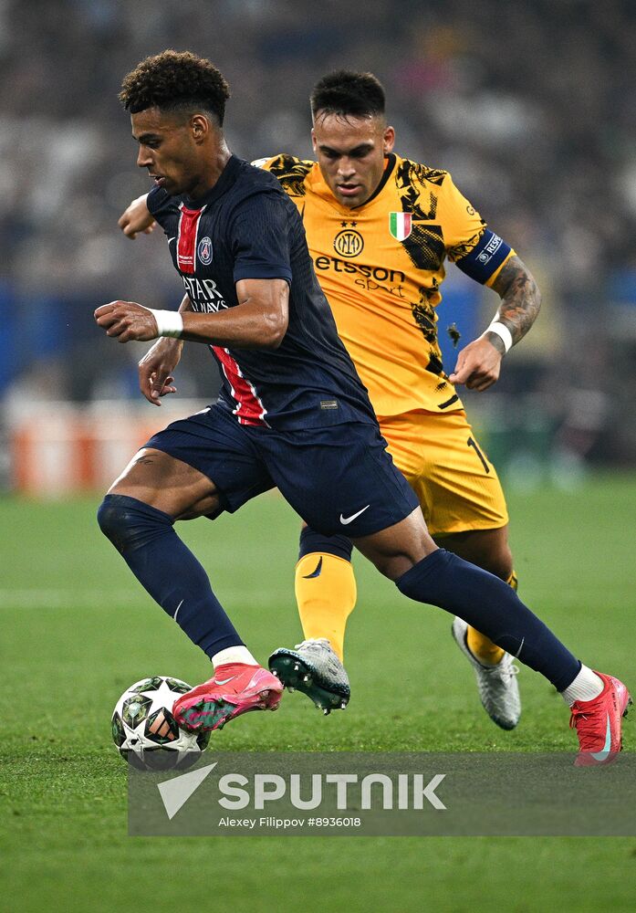 Germany Soccer Champions League PSG - Inter