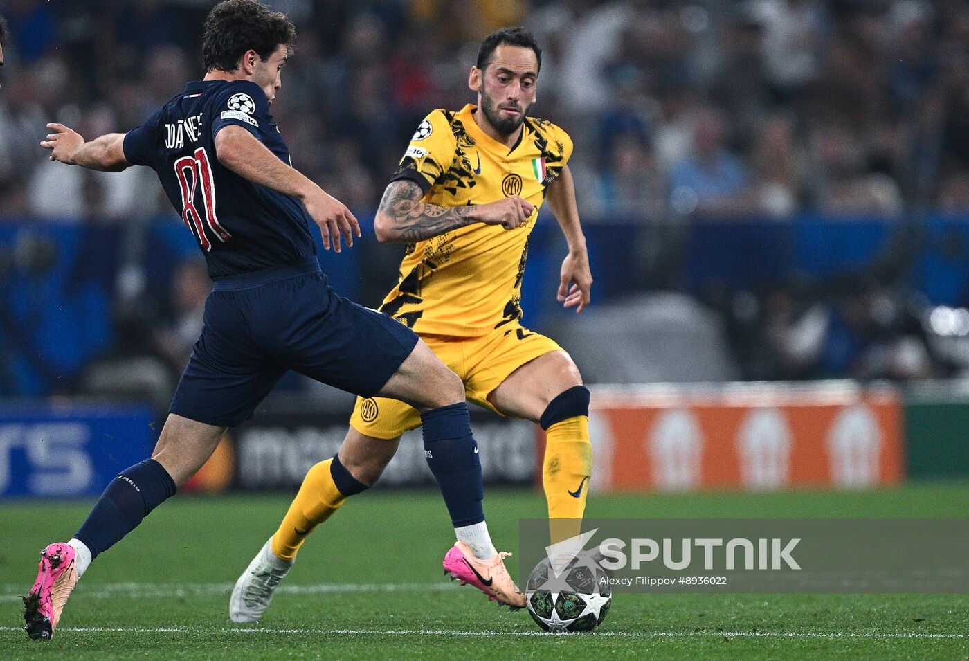 Germany Soccer Champions League PSG - Inter