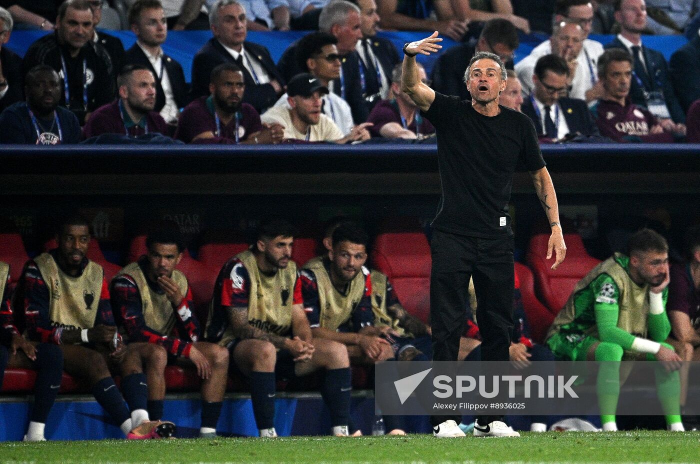 Germany Soccer Champions League PSG - Inter