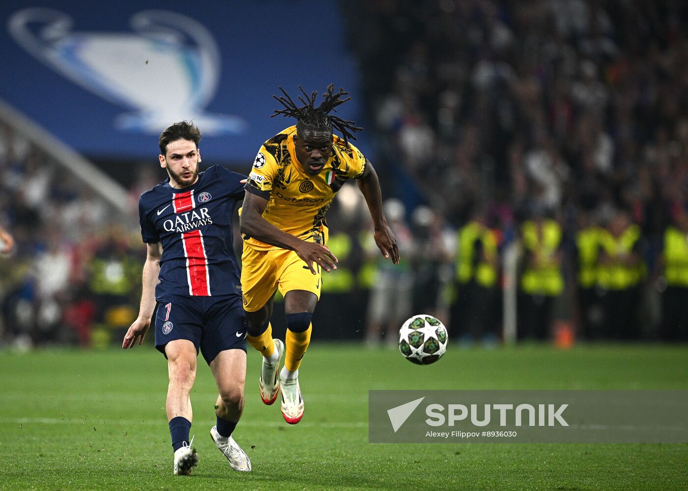 Germany Soccer Champions League PSG - Inter
