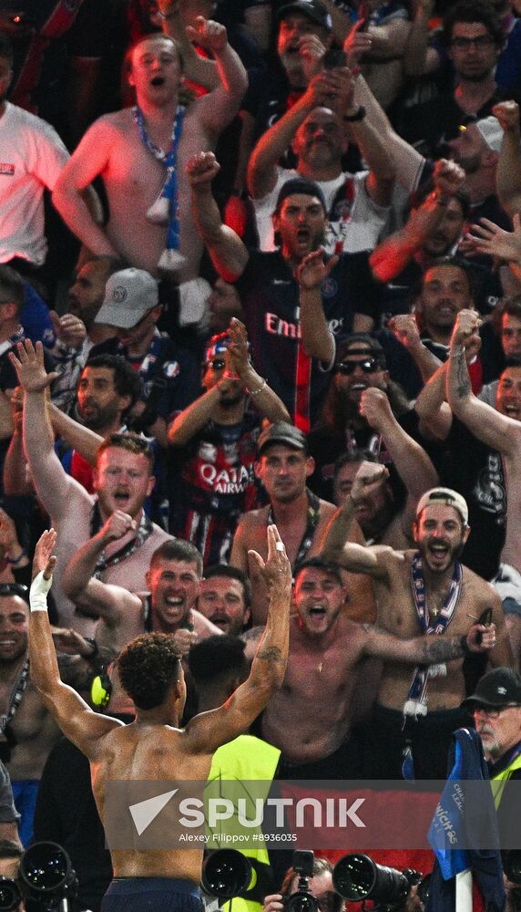 Germany Soccer Champions League PSG - Inter