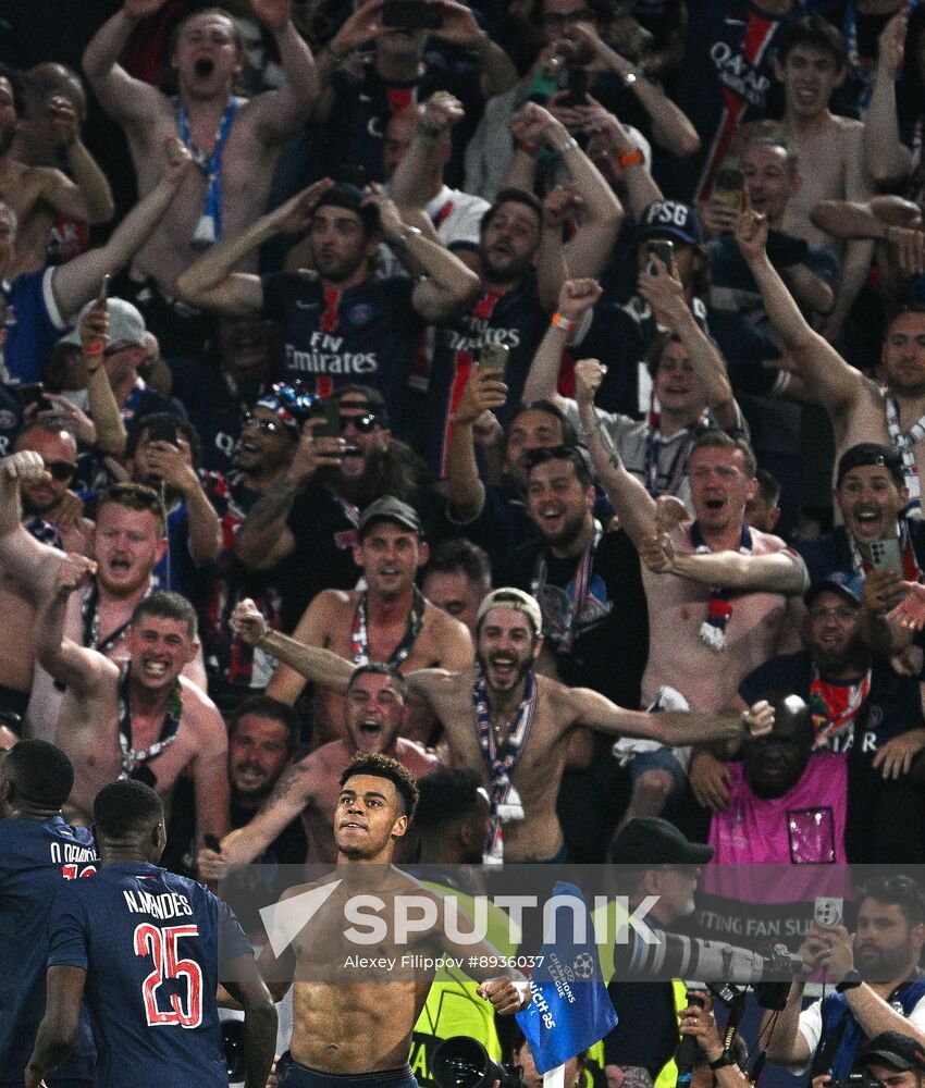 Germany Soccer Champions League PSG - Inter