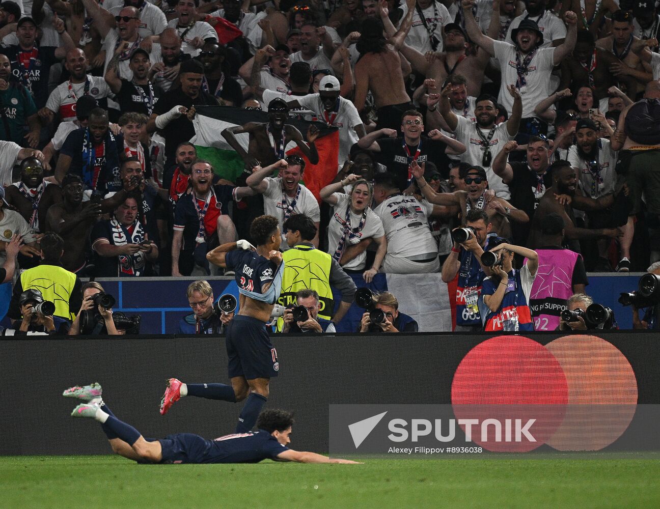 Germany Soccer Champions League PSG - Inter
