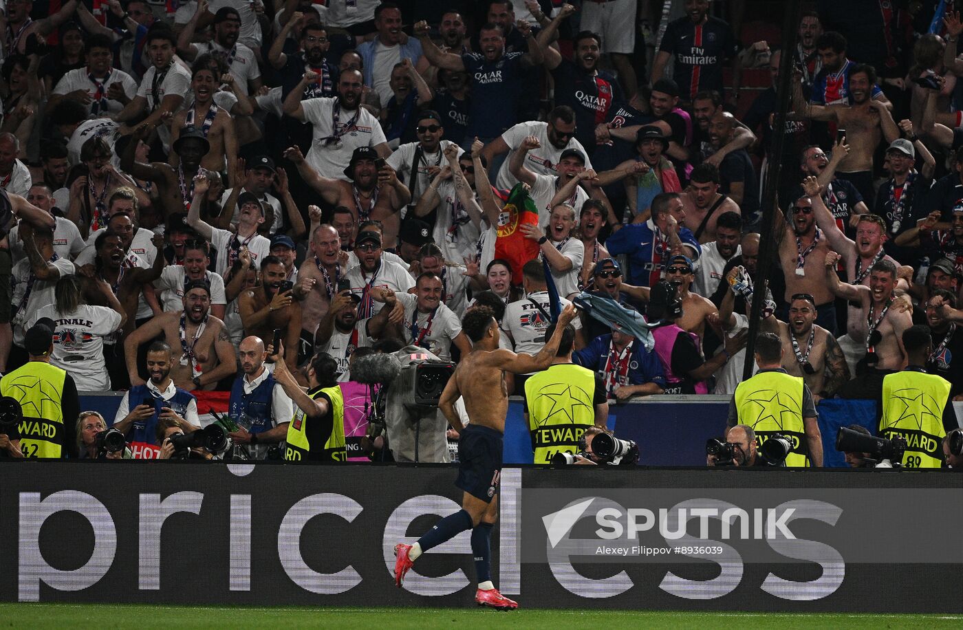 Germany Soccer Champions League PSG - Inter