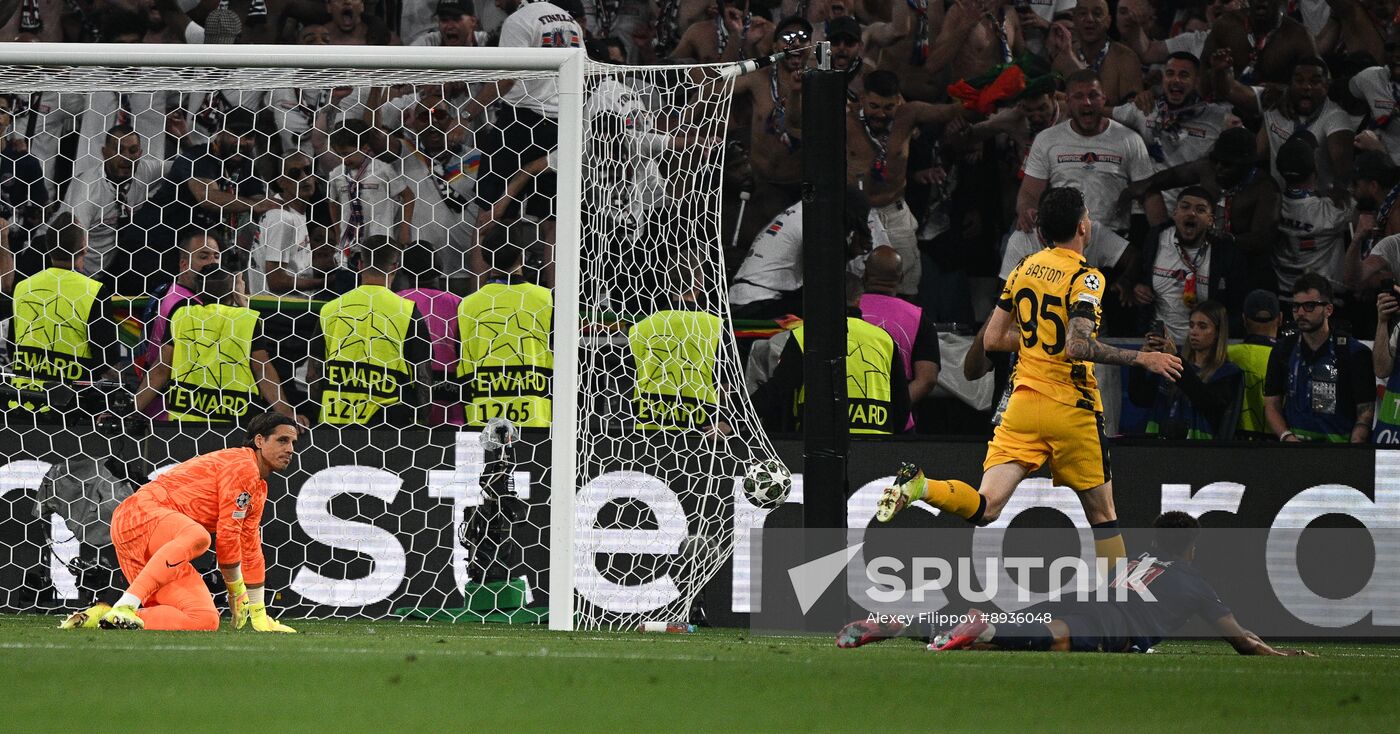 Germany Soccer Champions League PSG - Inter