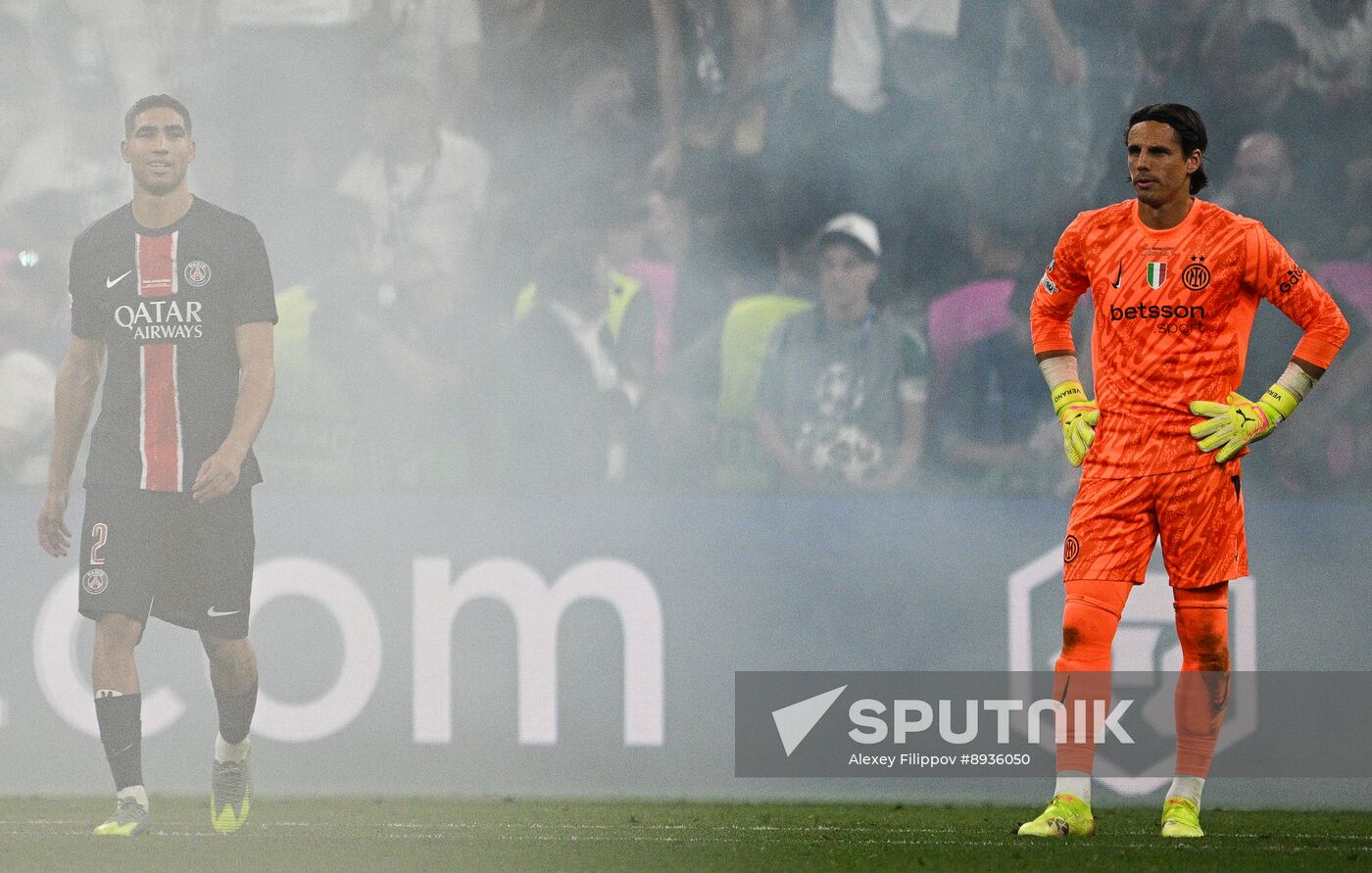 Germany Soccer Champions League PSG - Inter