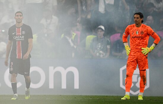 Germany Soccer Champions League PSG - Inter