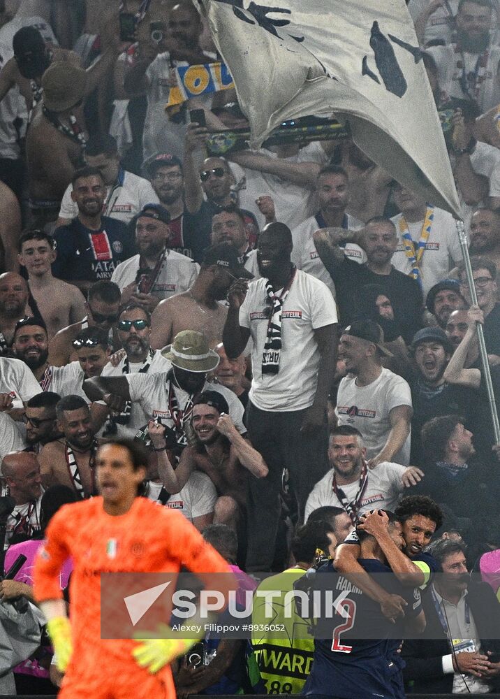 Germany Soccer Champions League PSG - Inter