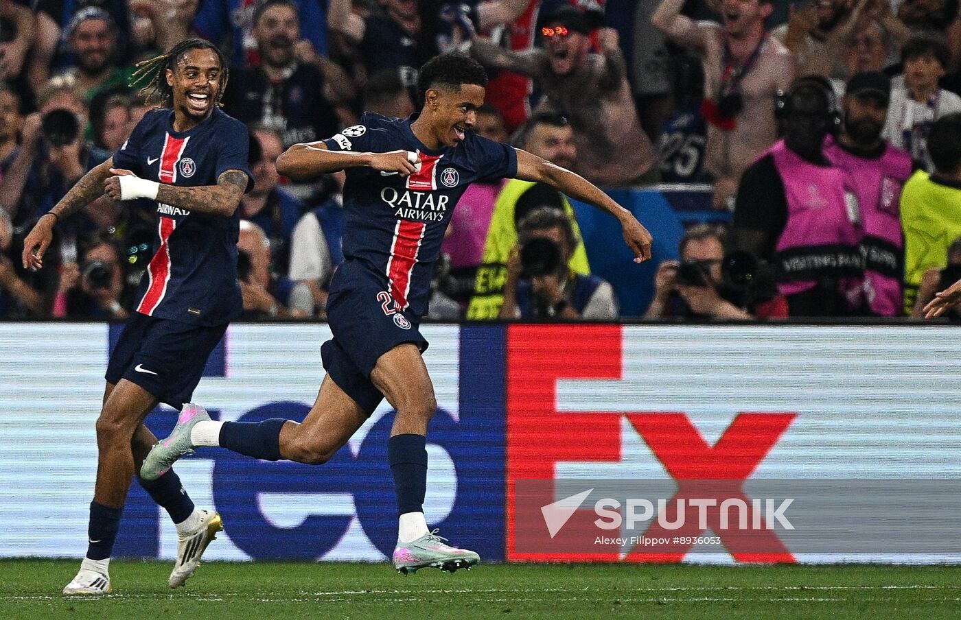 Germany Soccer Champions League PSG - Inter