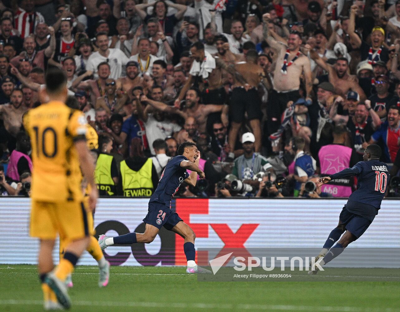 Germany Soccer Champions League PSG - Inter