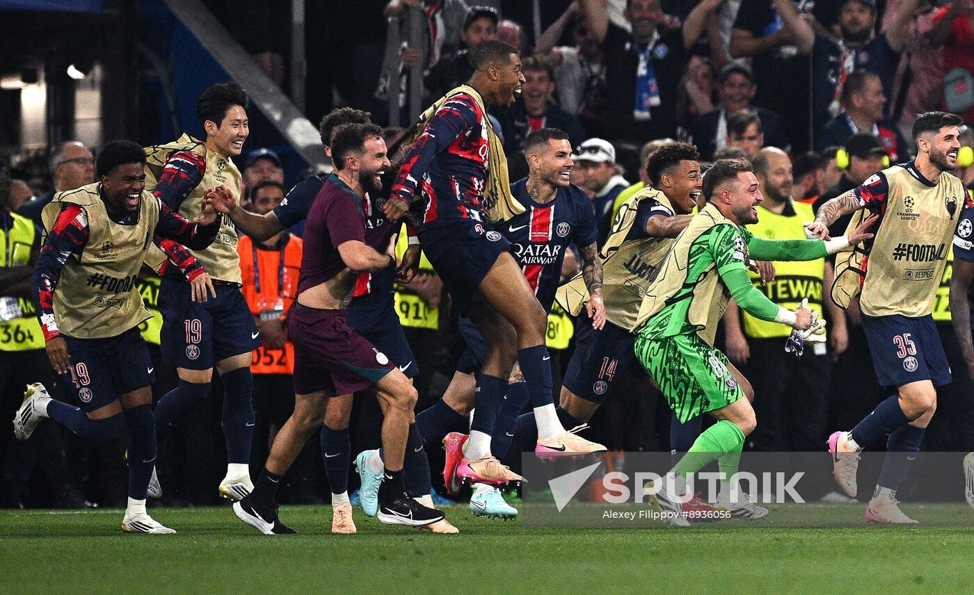 Germany Soccer Champions League PSG - Inter