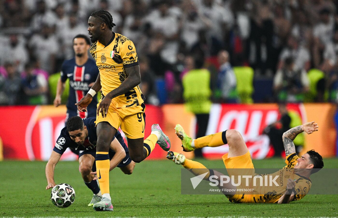 Germany Soccer Champions League PSG - Inter