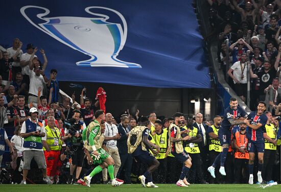Germany Soccer Champions League PSG - Inter