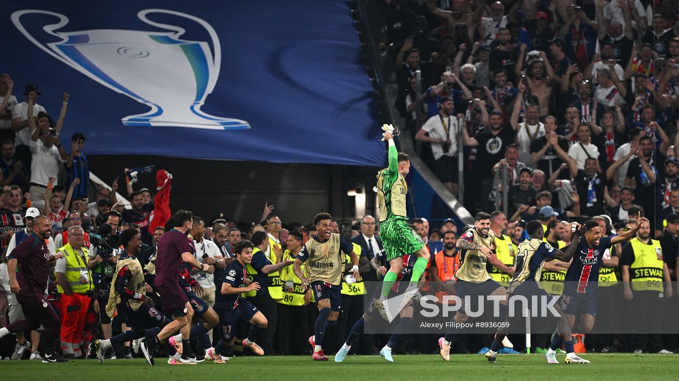 Germany Soccer Champions League PSG - Inter