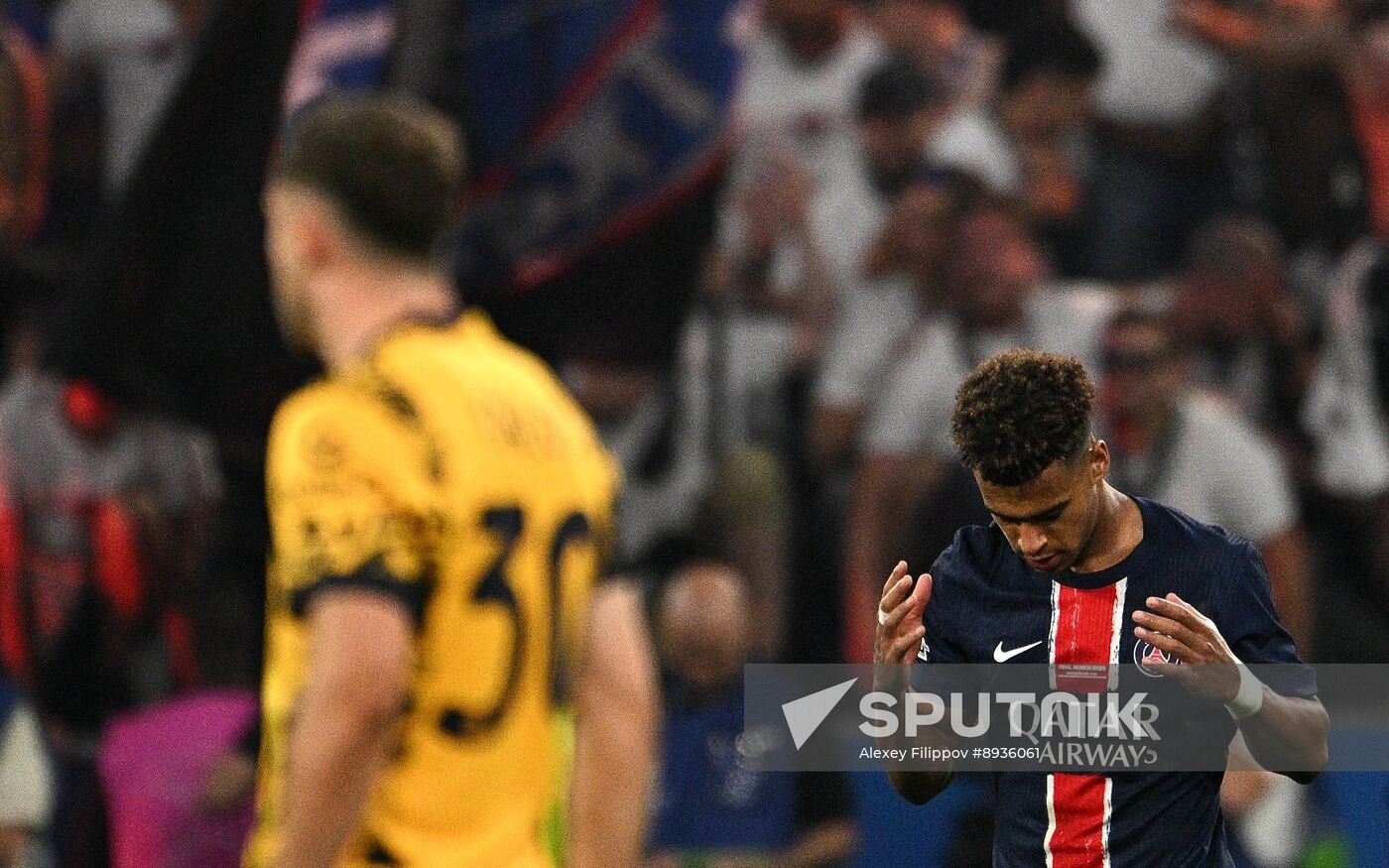 Germany Soccer Champions League PSG - Inter
