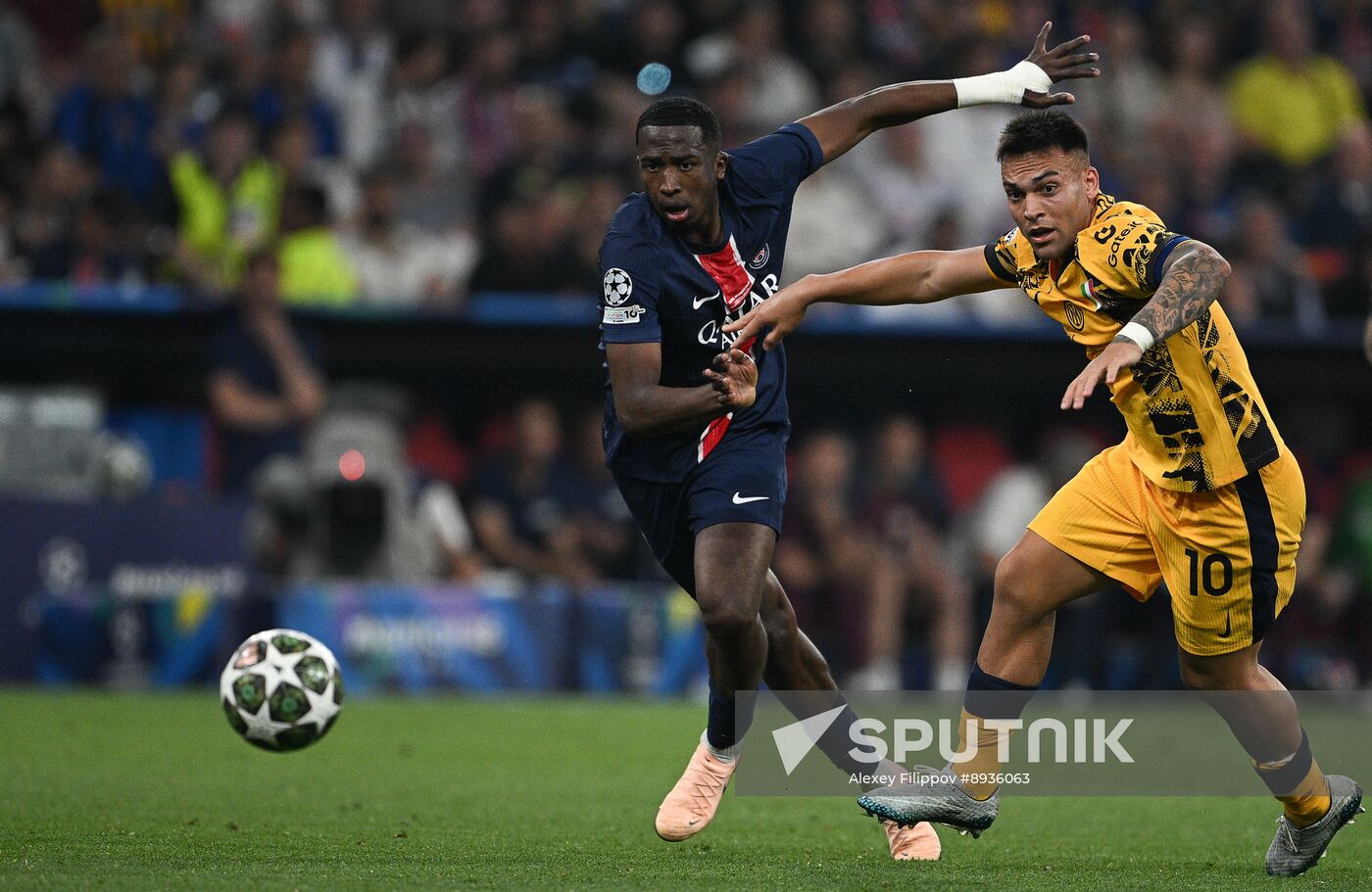 Germany Soccer Champions League PSG - Inter