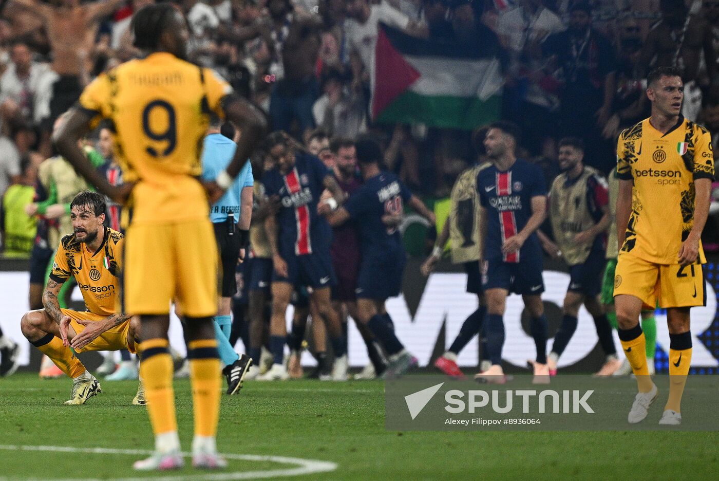 Germany Soccer Champions League PSG - Inter