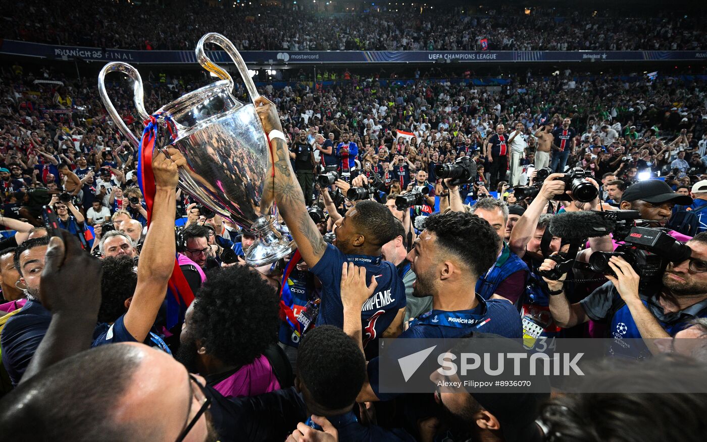 Germany Soccer Champions League PSG - Inter