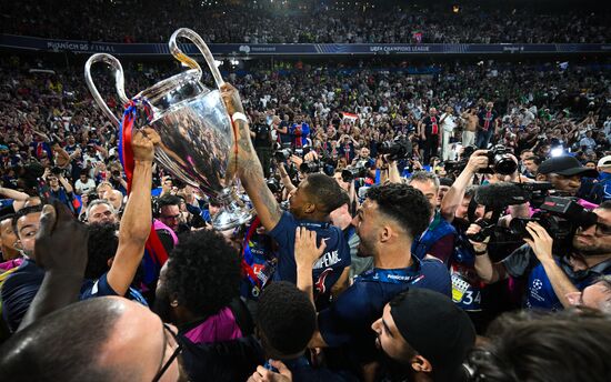 Germany Soccer Champions League PSG - Inter