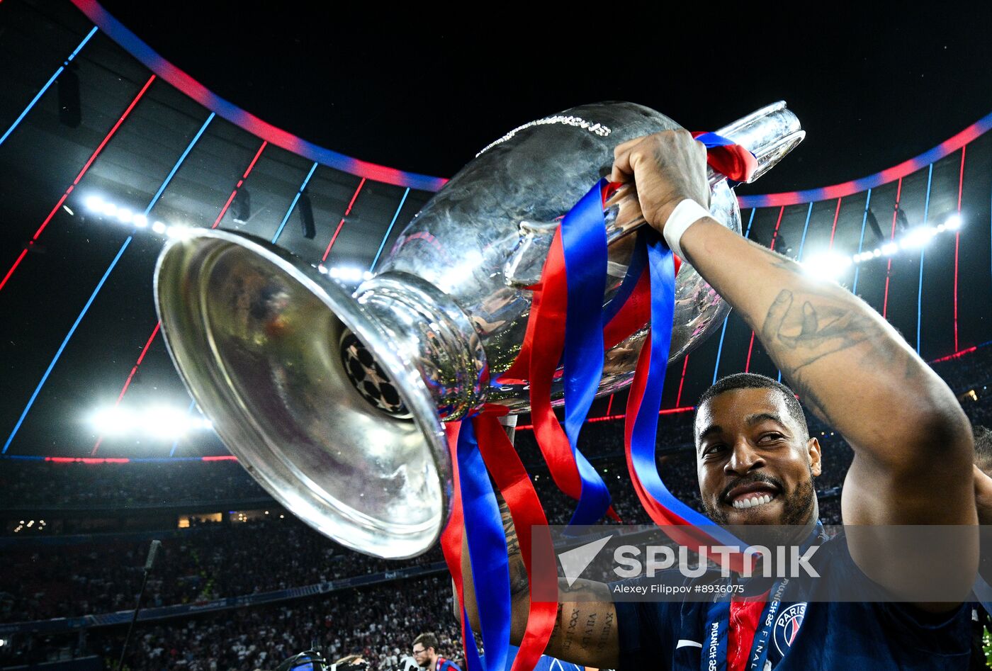 Germany Soccer Champions League PSG - Inter