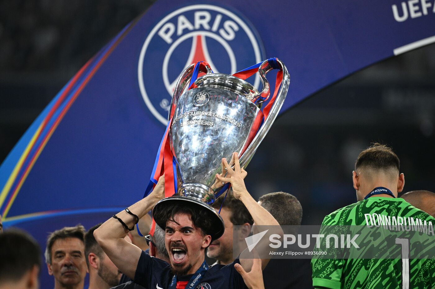 Germany Soccer Champions League PSG - Inter