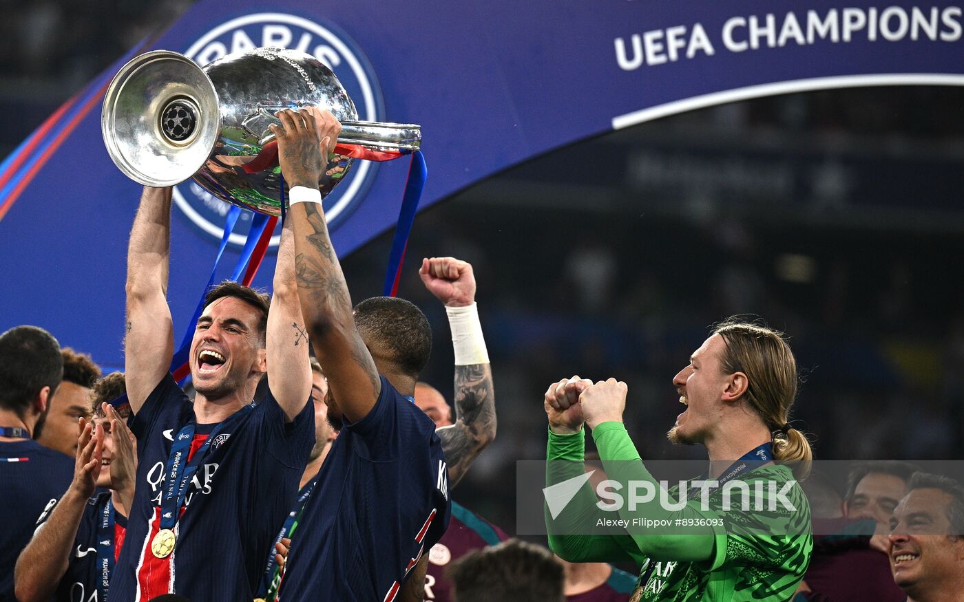 Germany Soccer Champions League PSG - Inter