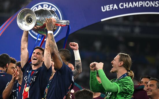 Germany Soccer Champions League PSG - Inter