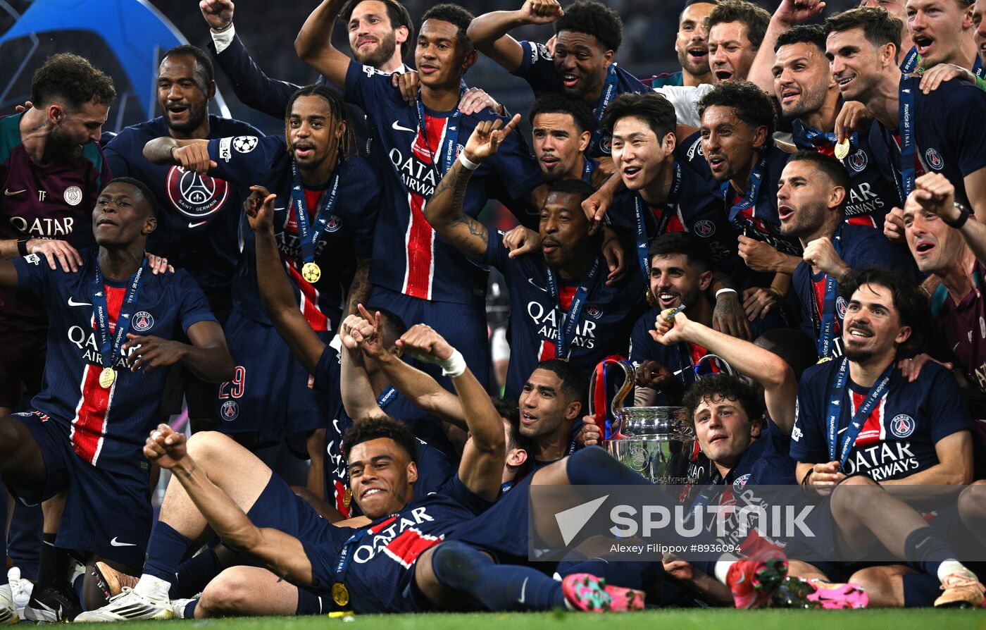 Germany Soccer Champions League PSG - Inter