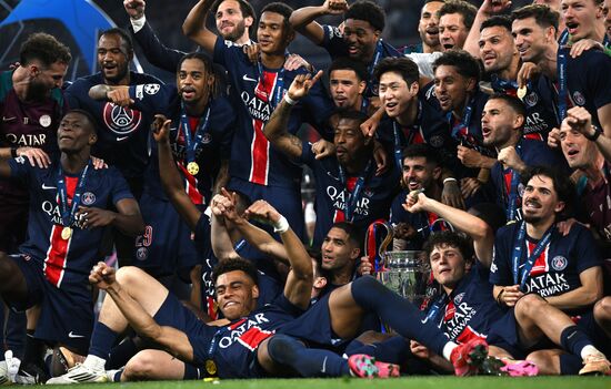 Germany Soccer Champions League PSG - Inter