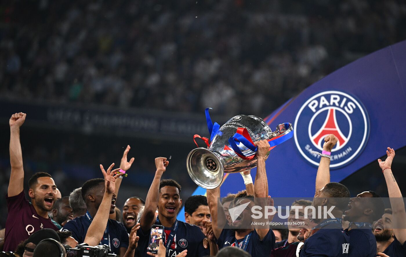 Germany Soccer Champions League PSG - Inter
