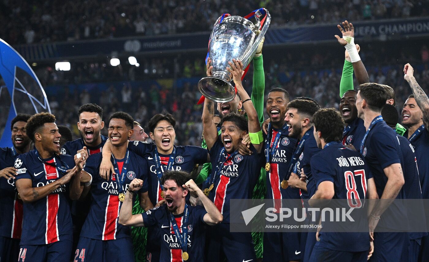 Germany Soccer Champions League PSG - Inter