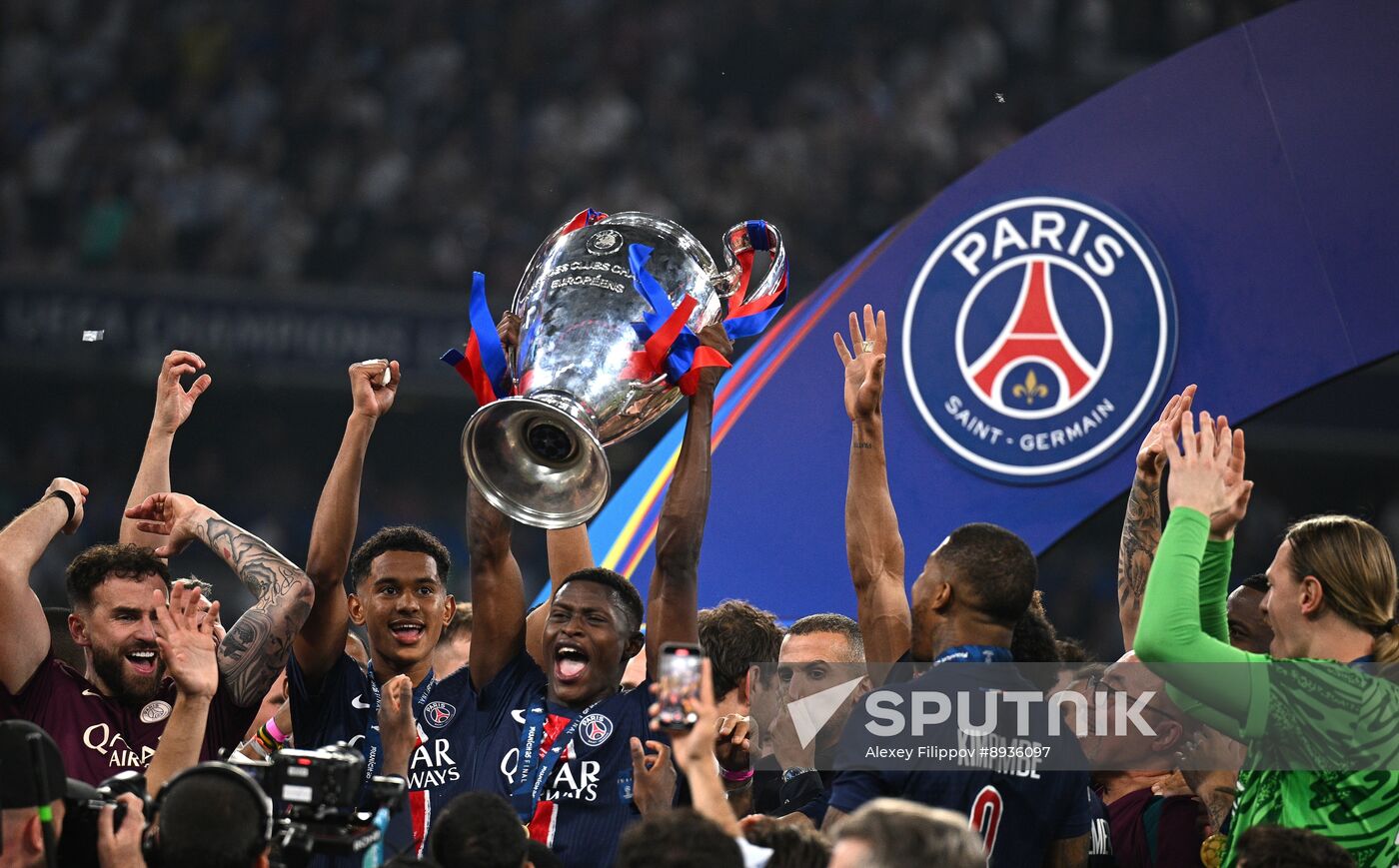 Germany Soccer Champions League PSG - Inter
