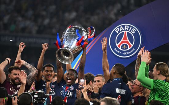 Germany Soccer Champions League PSG - Inter