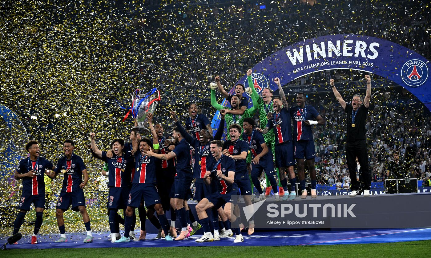 Germany Soccer Champions League PSG - Inter