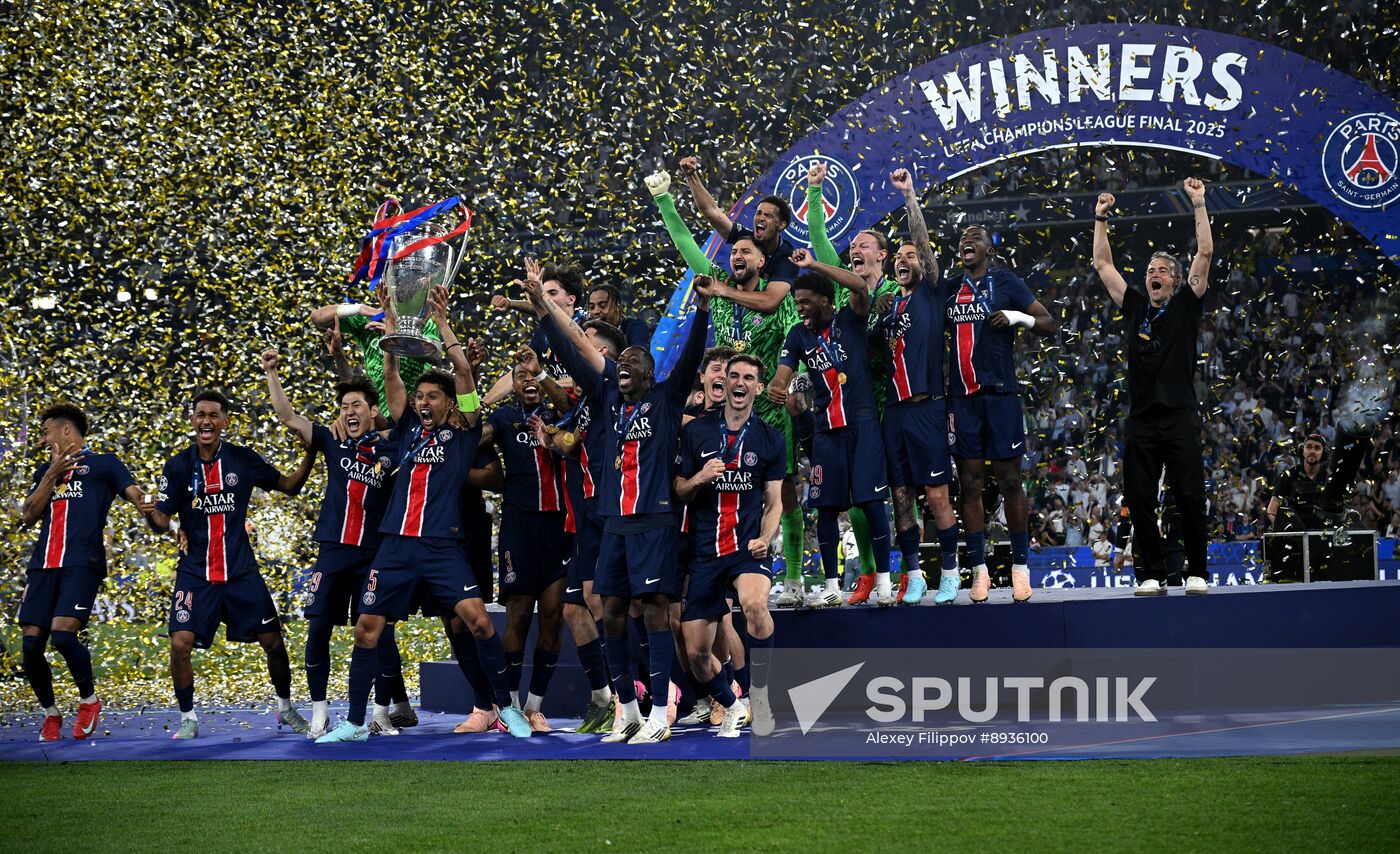Germany Soccer Champions League PSG - Inter