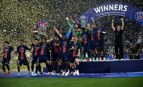 Germany Soccer Champions League PSG - Inter